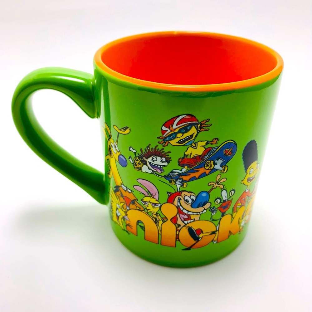 Nickelodeon 90's Cartoon Characters Mug